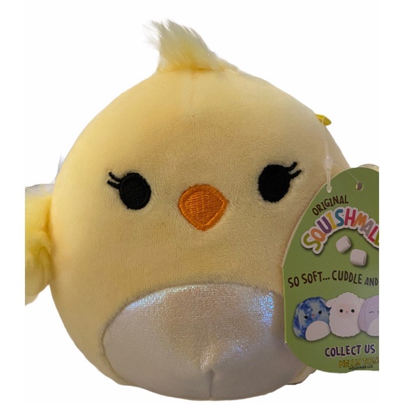 Squishmallows 5” Aimee the 2021 Easter Chick Plush - Picture 2 of 4